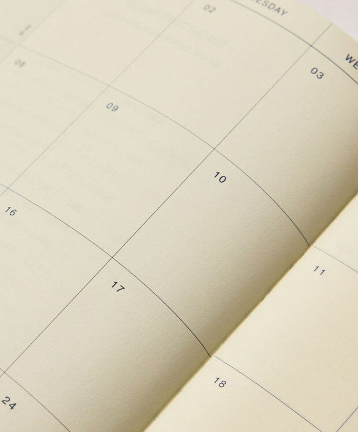 Any Day Now 2026 A5, Daily Freestyler Diary , Dot Grid - Green Glow