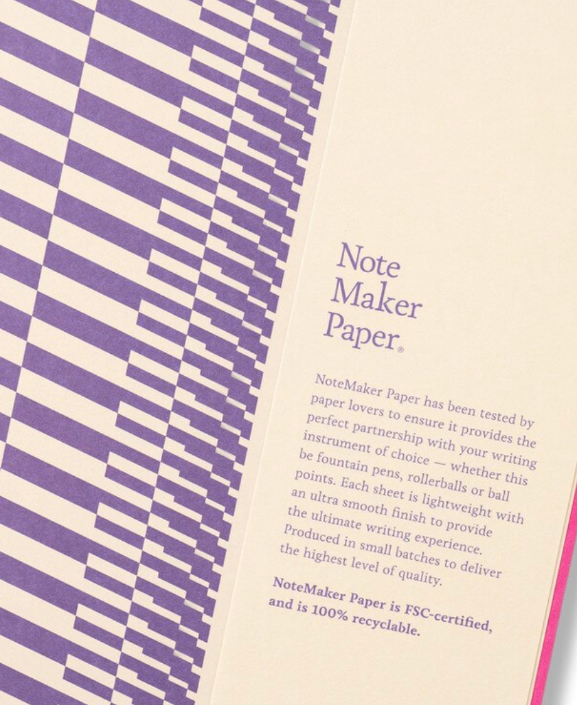 Any Day Now 2026 A5, Daily Freestyler Diary , Ruled - Purple & Orchid