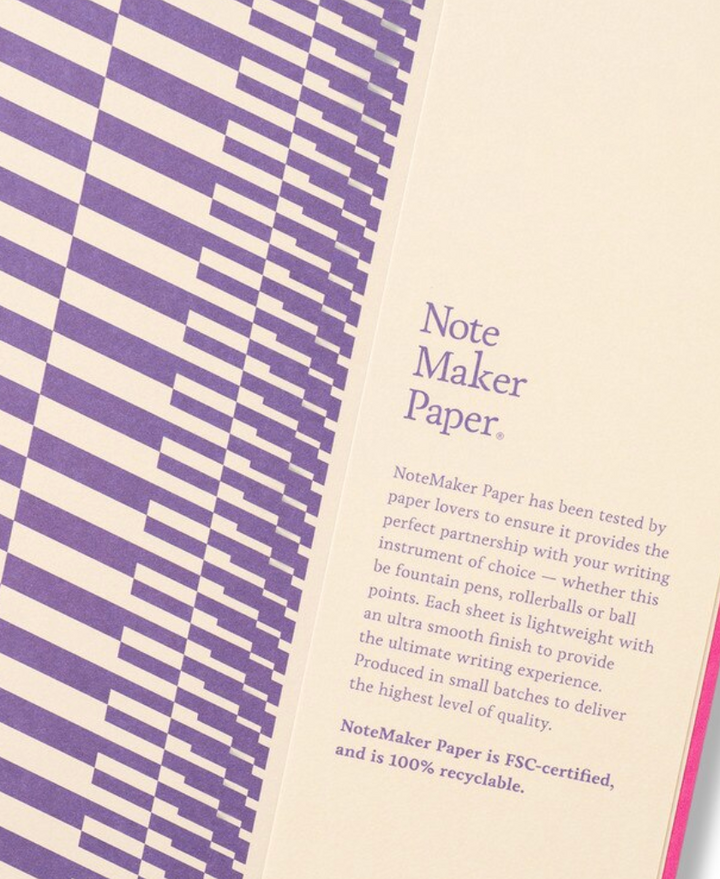 Any Day Now 2026 A5, Daily Freestyler Diary , Ruled - Purple & Orchid