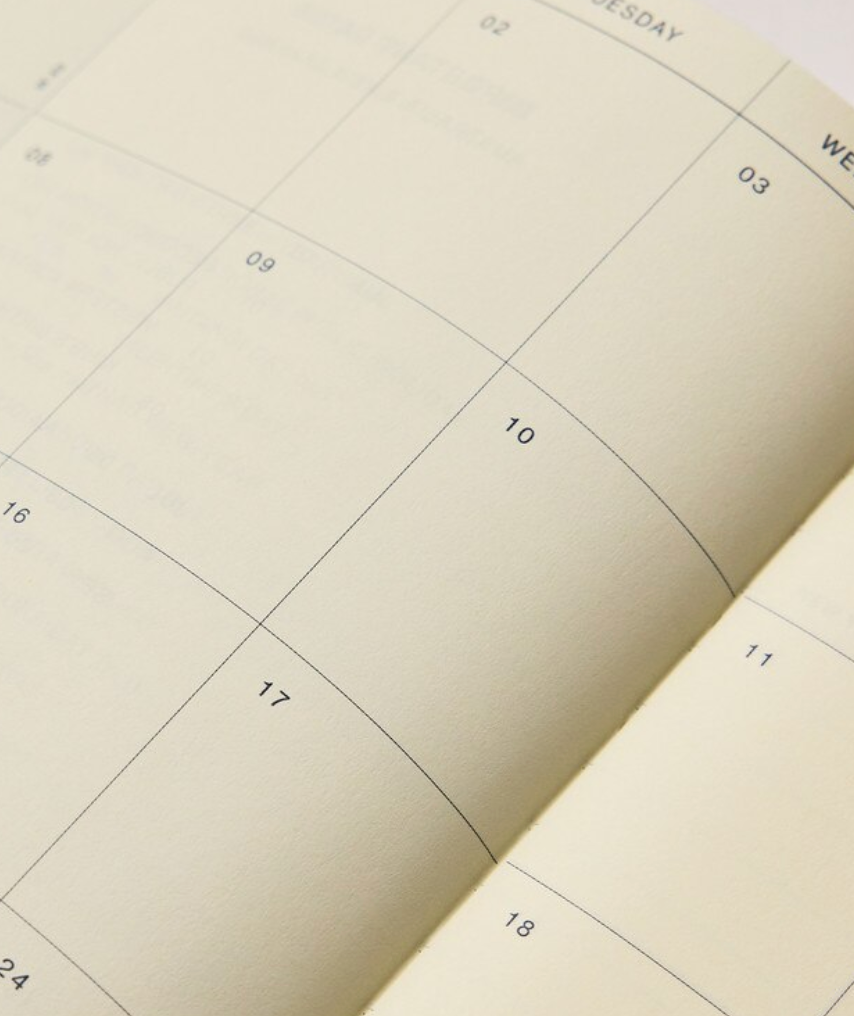 Any Day Now 2026 A5, Daily Freestyler Diary , Ruled - Purple & Orchid