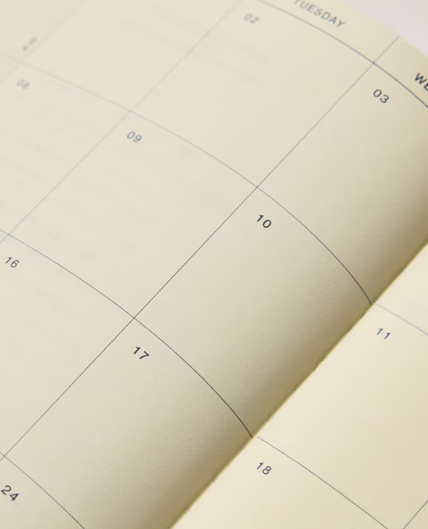 Any Day Now 2026 A5, Daily Freestyler Diary , Dot Grid - Teal & Green Glow