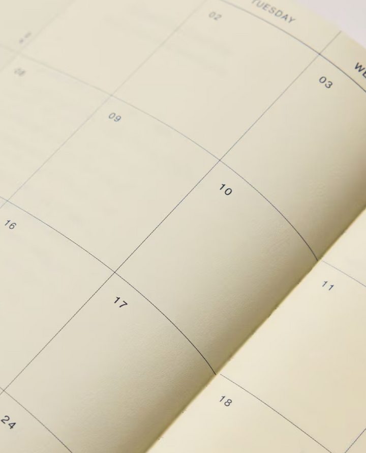 Any Day Now 2026 A5, Daily Freestyler Diary , Dot Grid - Teal & Green Glow