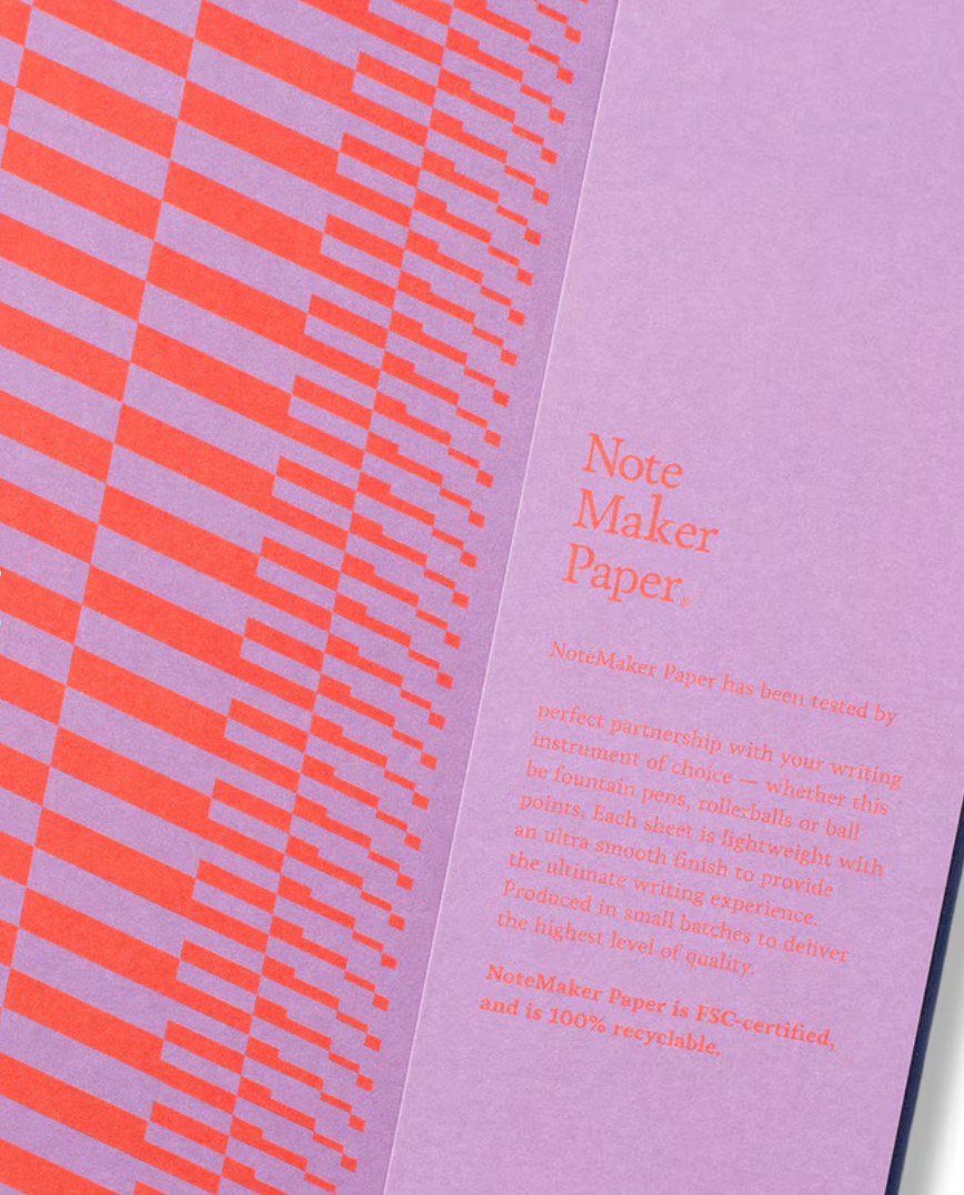 Any Day Now 2026 A5, Weekly Achiever Diary - Navy & Tangerine