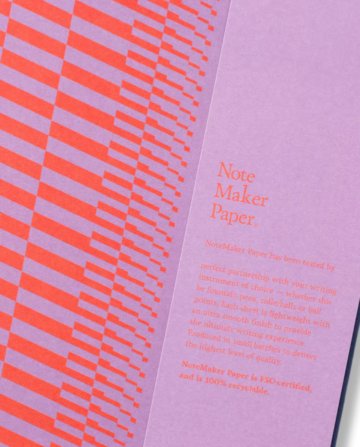 Any Day Now 2026 A5, Weekly Achiever Diary - Navy & Tangerine