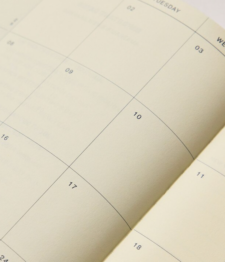 Any Day Now 2026 A5, Weekly Scheduler Diary - Orchid