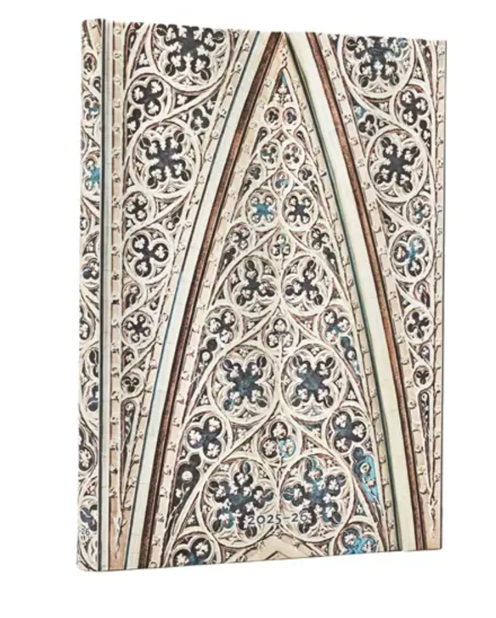 2026 Vault of the Milan Cathedral, Ultra, Verso, Hardcover Weekly Diary
