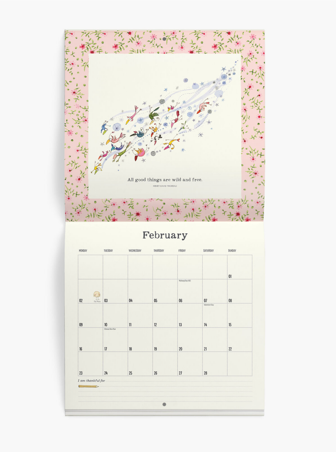 2026 Twigseeds Wall Calendar