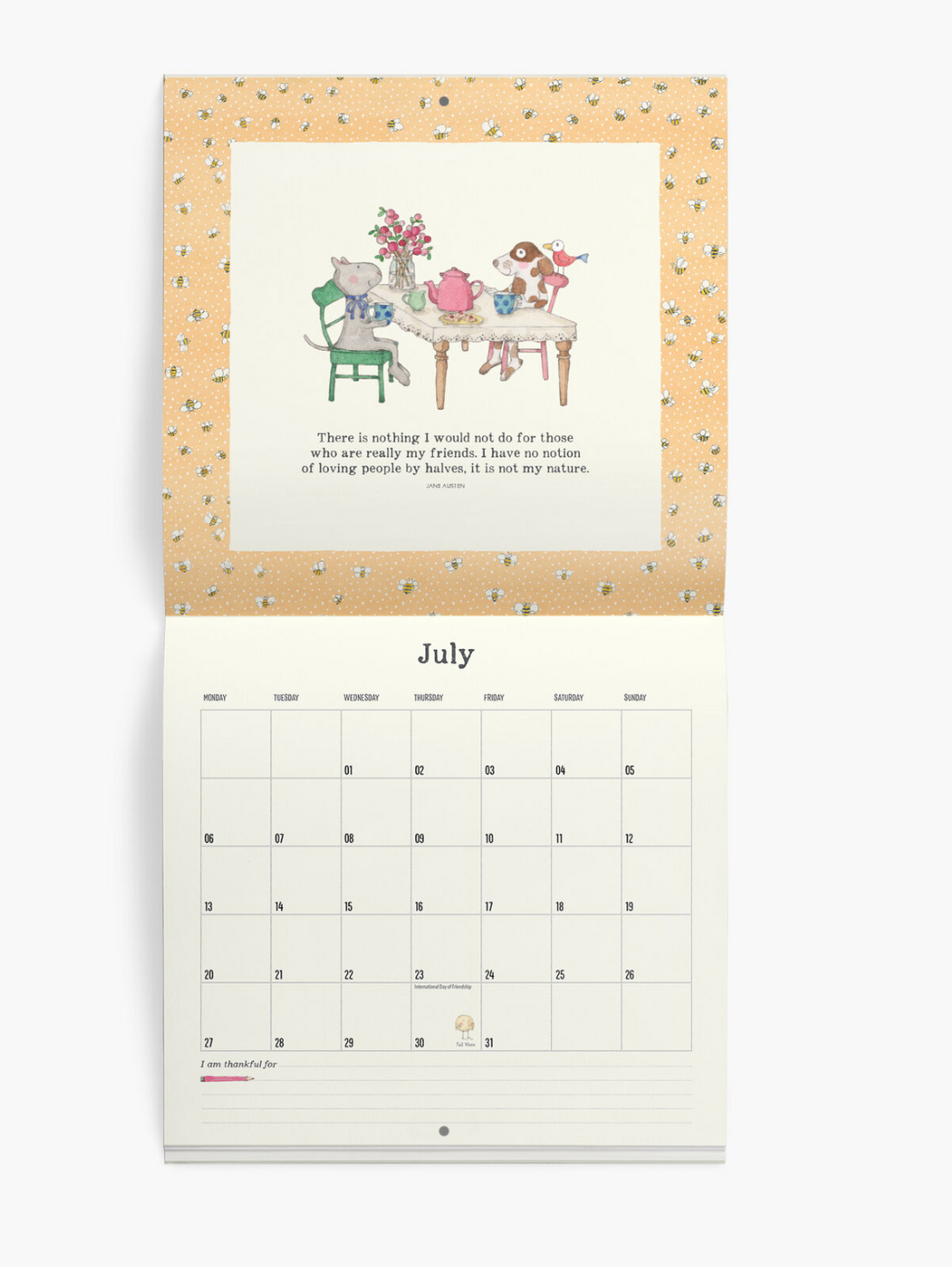 2026 Twigseeds Wall Calendar
