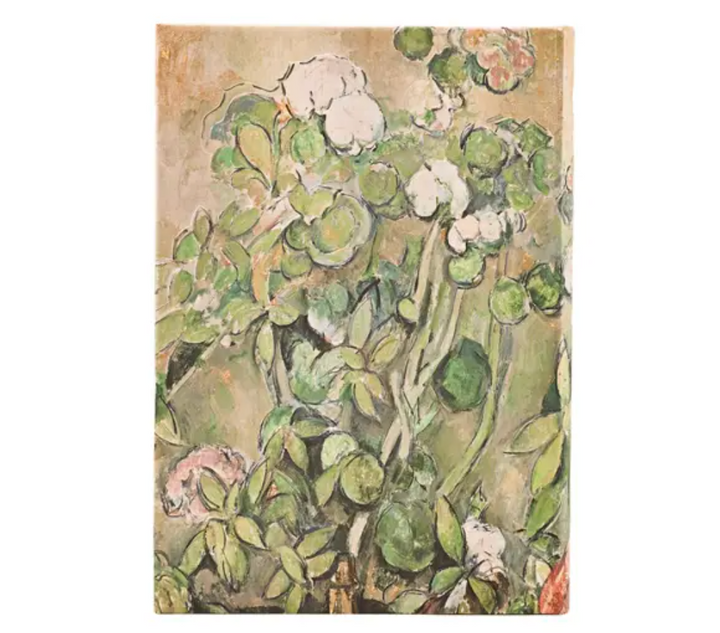 2026 Cezanne's Terracotta Pots and Flowers, Midi, Day-at-a-Time, Hardcover Diary
