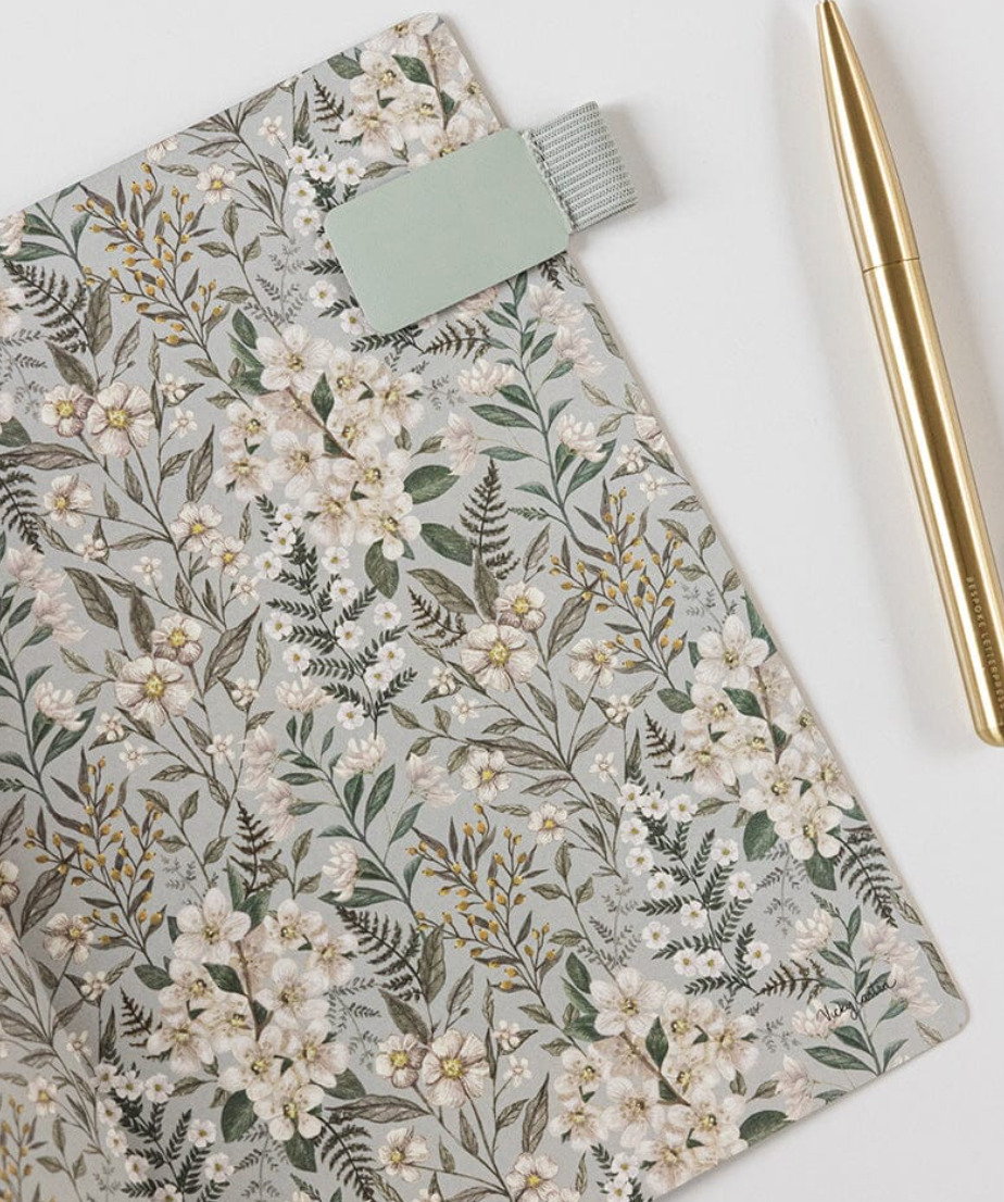 Bespoke 2026 Weekly Planner Notebook - Ivory Garden