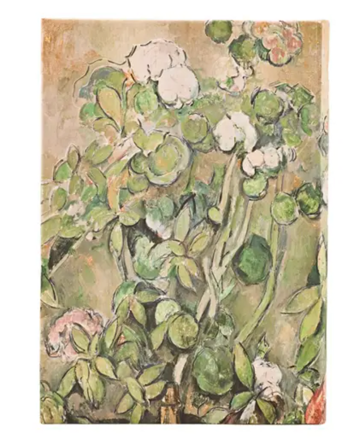 2026 Cezanne's Terracotta Pots and Flowers, Mini, Horizontal, Hardcover Weekly Diary