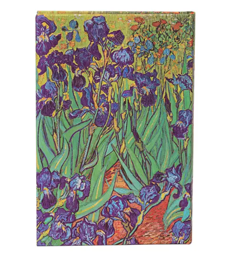 2026 Van Gogh's Irises, Mini, Horizontal, Hardcover, Weekly Diary