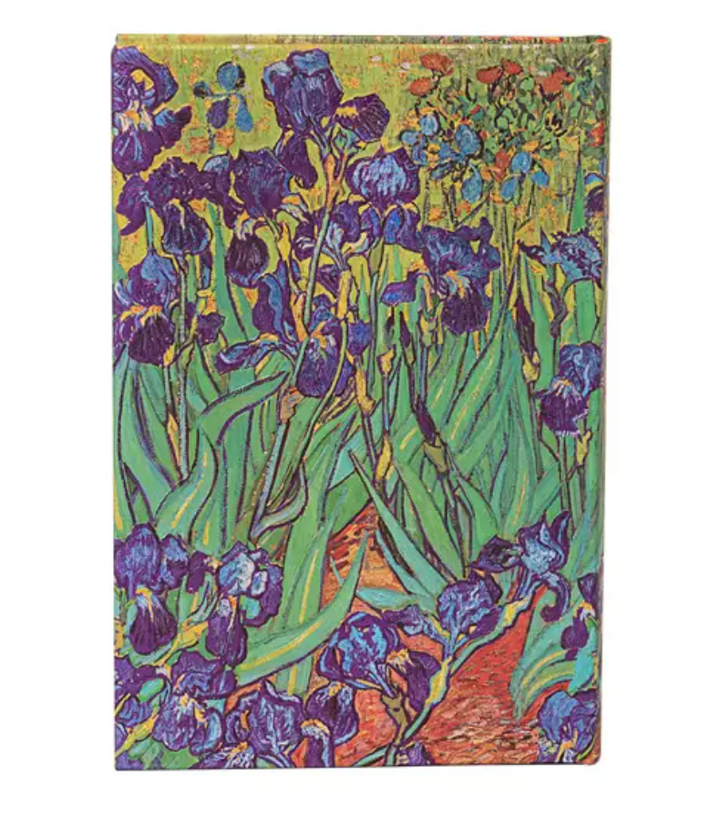 2026 Van Gogh's Irises, Mini, Horizontal, Hardcover, Weekly Diary