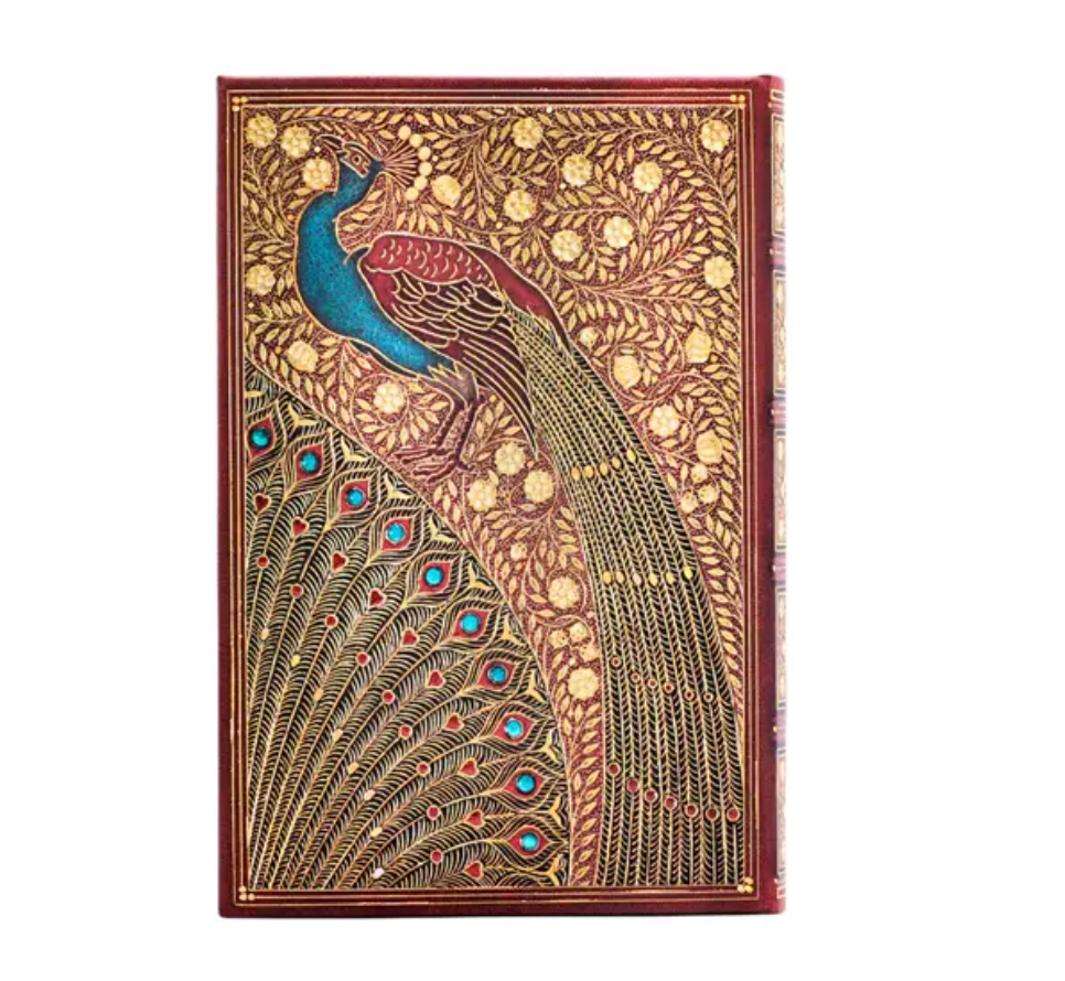 2026 Hafiz's Peacocks, Mini, Day-at-a-Time, Hardcover Diary