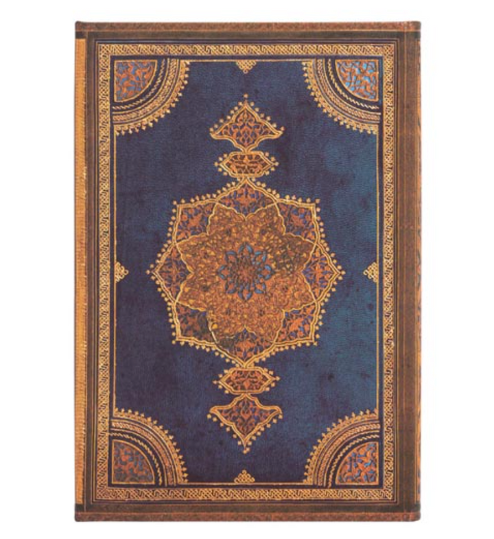 2026 Safavid, Indigo, Midi, Verso, Hardcover Weekly Diary
