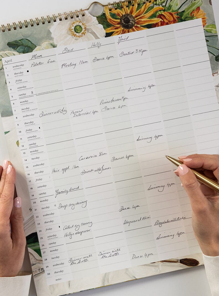Bespoke 2026 Family Wall Calendar