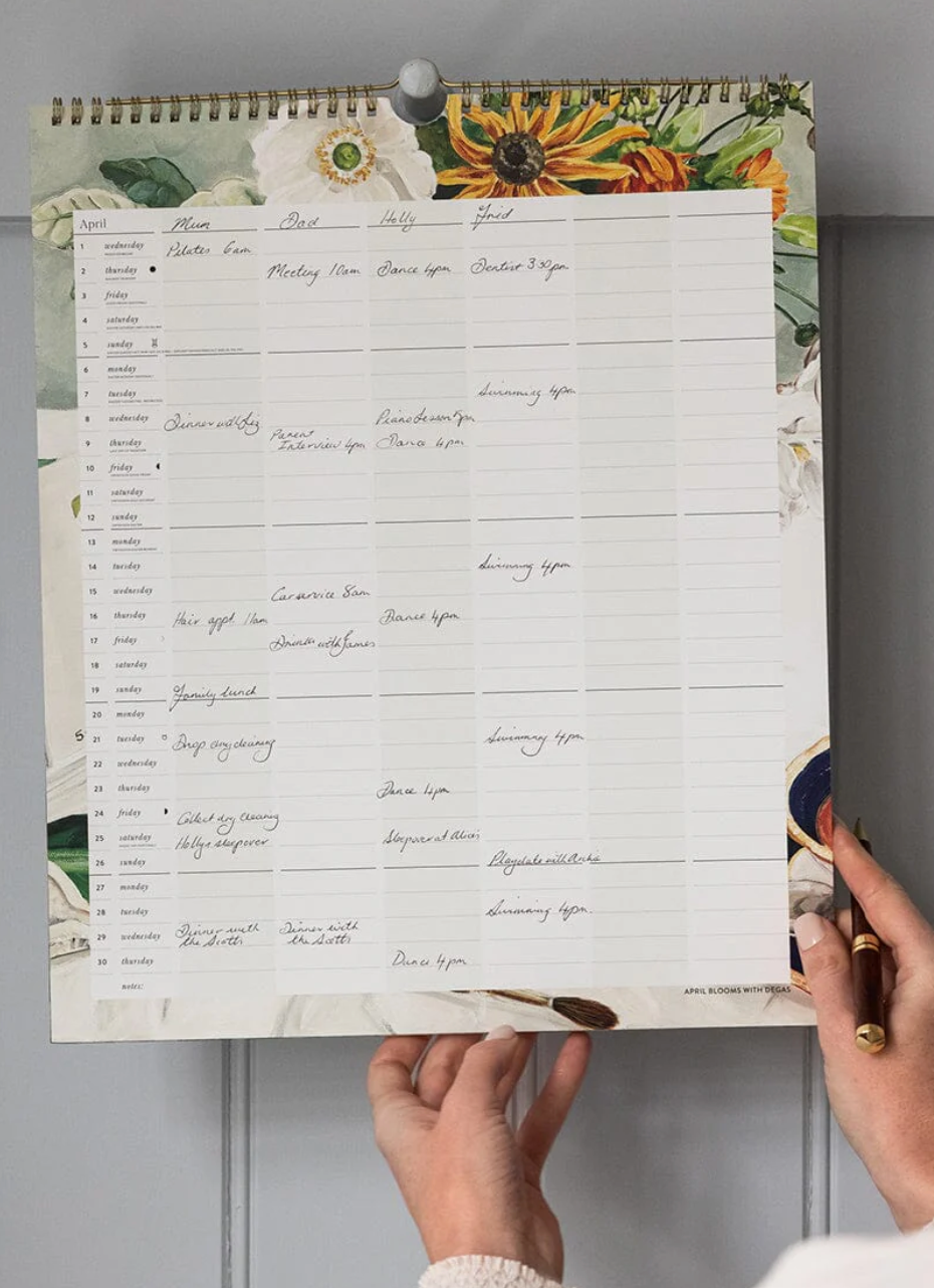 Bespoke 2026 Family Wall Calendar
