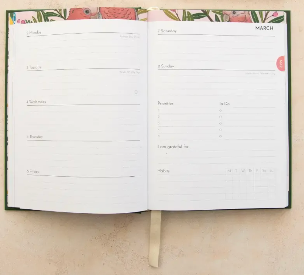 Earth Greetings 2026 Diary - Forest