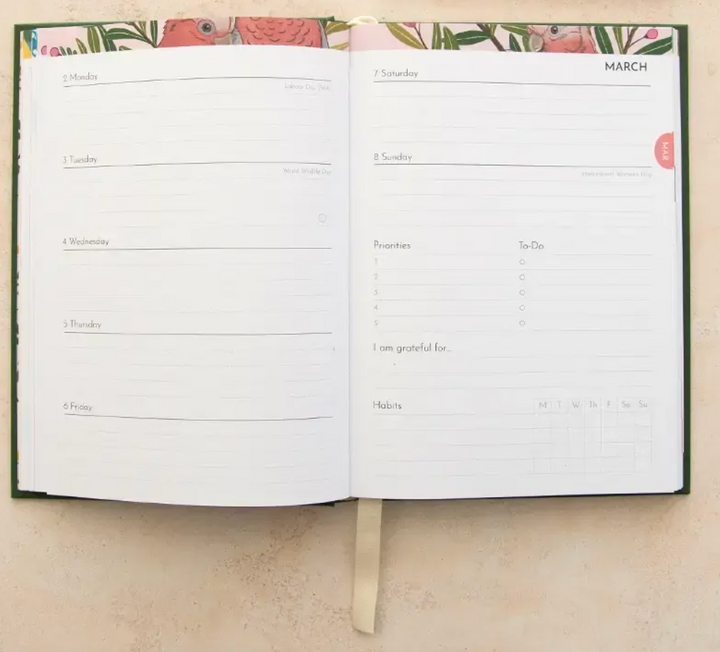 Earth Greetings 2026 Diary - Forest