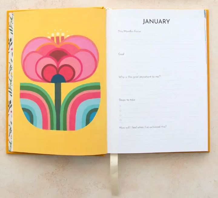 Earth Greetings 2026 Diary - Wattle