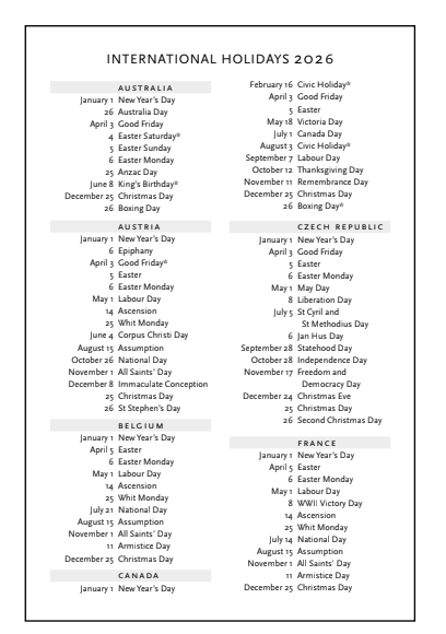 2026 Wildwood, Maxi, Horizontal, Flexi Weekly Diary