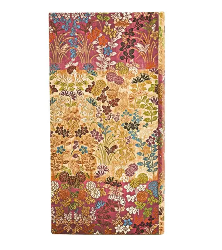 2026 Kara-ori Pink, Slim, Horizontal, Hardcover Weekly Diary