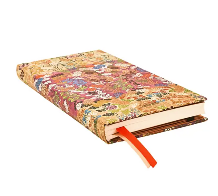 2026 Kara-ori Pink, Slim, Horizontal, Hardcover Weekly Diary