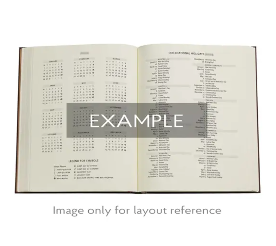 2026 Wildflower Song, Ultra, Verso, Hardcover Weekly Diary