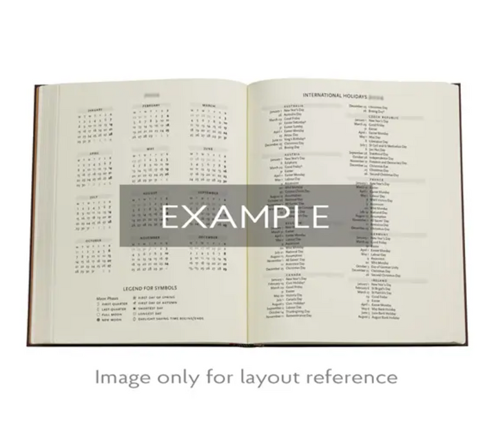2026 Wildflower Song, Ultra, Verso, Hardcover Weekly Diary