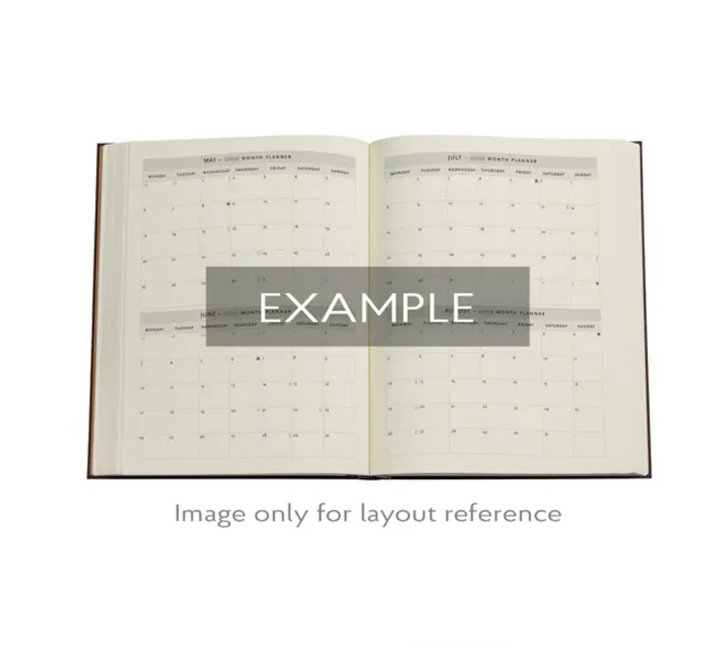 2026 Wildflower Song, Ultra, Horizontal, Hardcover Weekly Diary