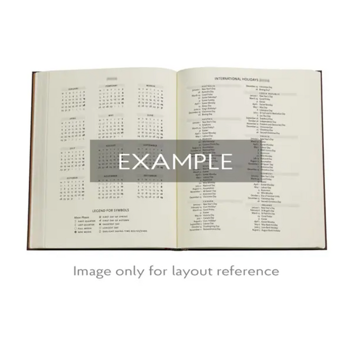 2026 Wildflower Song, Ultra, Horizontal, Hardcover Weekly Diary