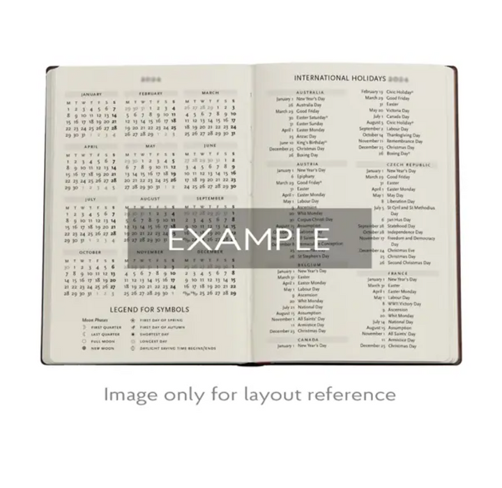 2026 Cezanne's Terracotta Pots and Flowers, Mini, Verso, Hardcover Weekly Planner