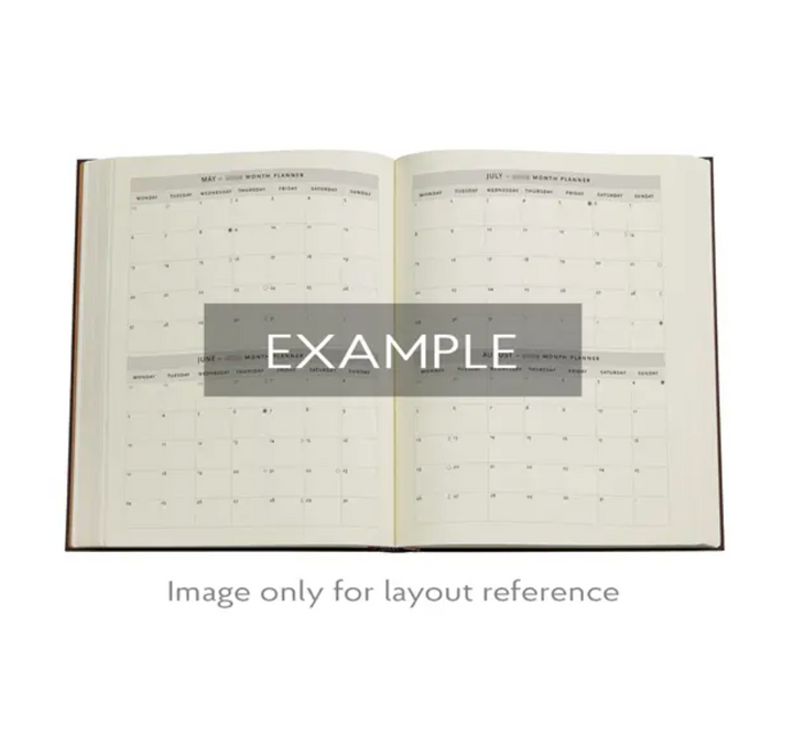 2026 Wild Flowers, Ultra Vertical, Flexi Weekly Diary