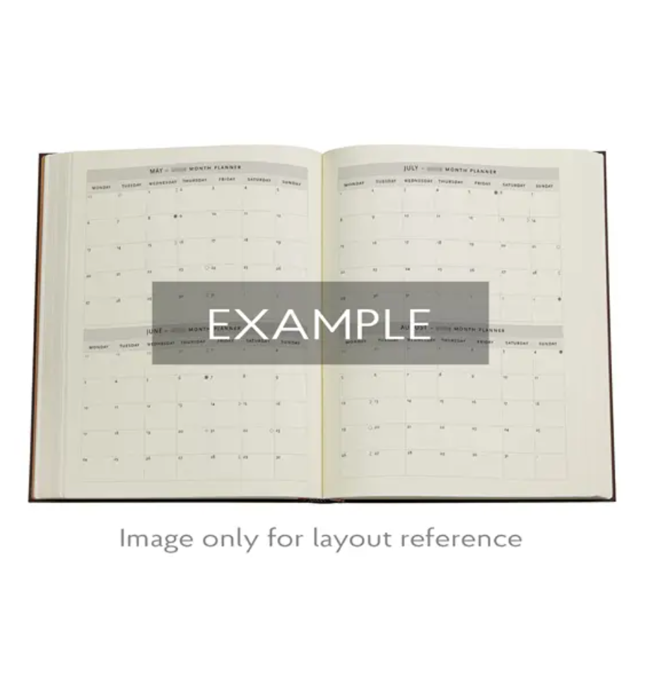 2026 Vault of the Milan Cathedral, Ultra, Vertical, Hardcover Weekly Diary