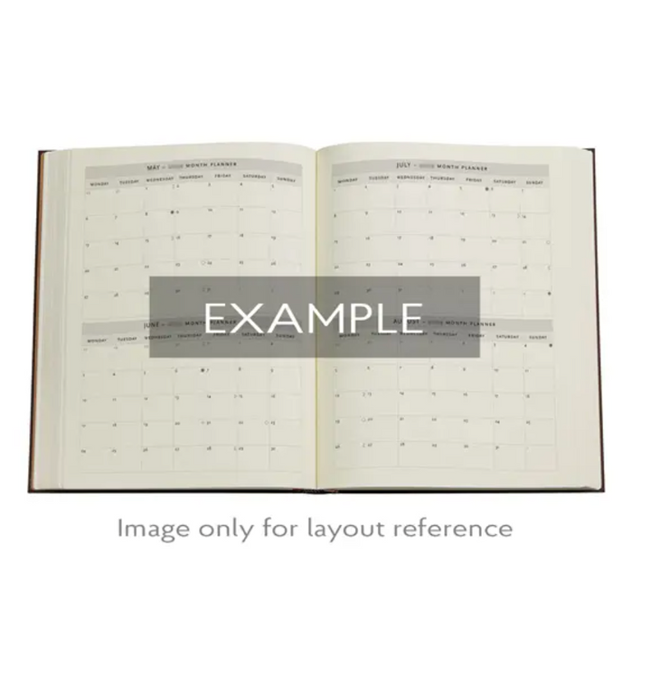 2026 Vault of the Milan Cathedral, Ultra, Vertical, Hardcover Weekly Diary