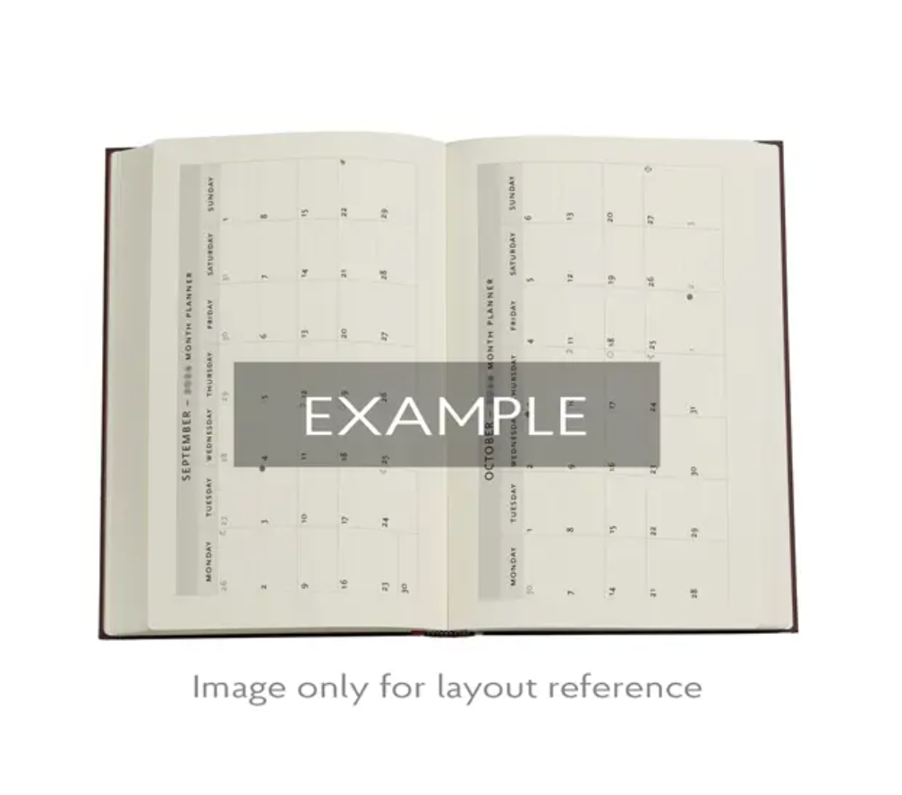 2026 Renoir, Letter to Morisot, Midi, Vertical, Hardcover Weekly Diary