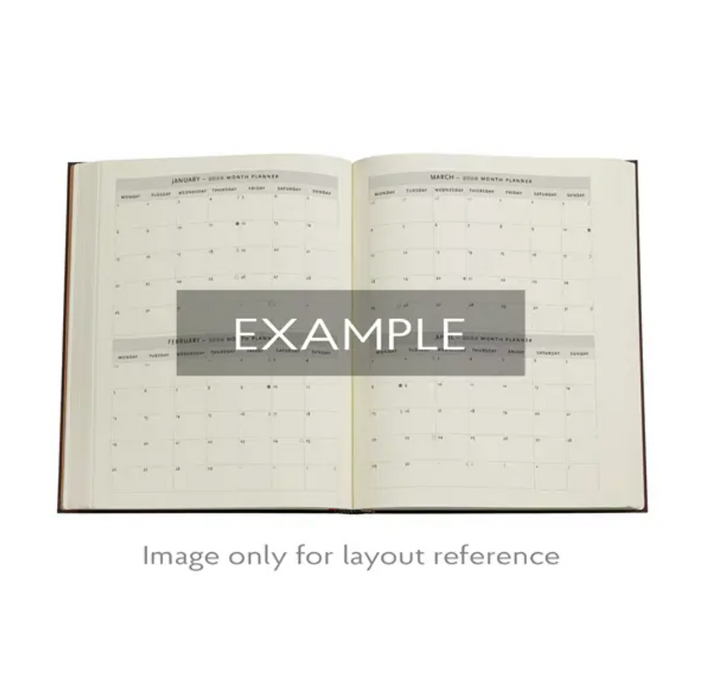 2026 Azure, Ultra, Day-at-a-Time, Hardcover Diary
