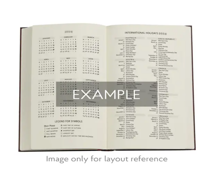 2026 Monet's Chrysanthemums, Maxi, Horizontal, Hardcover Weekly Diary