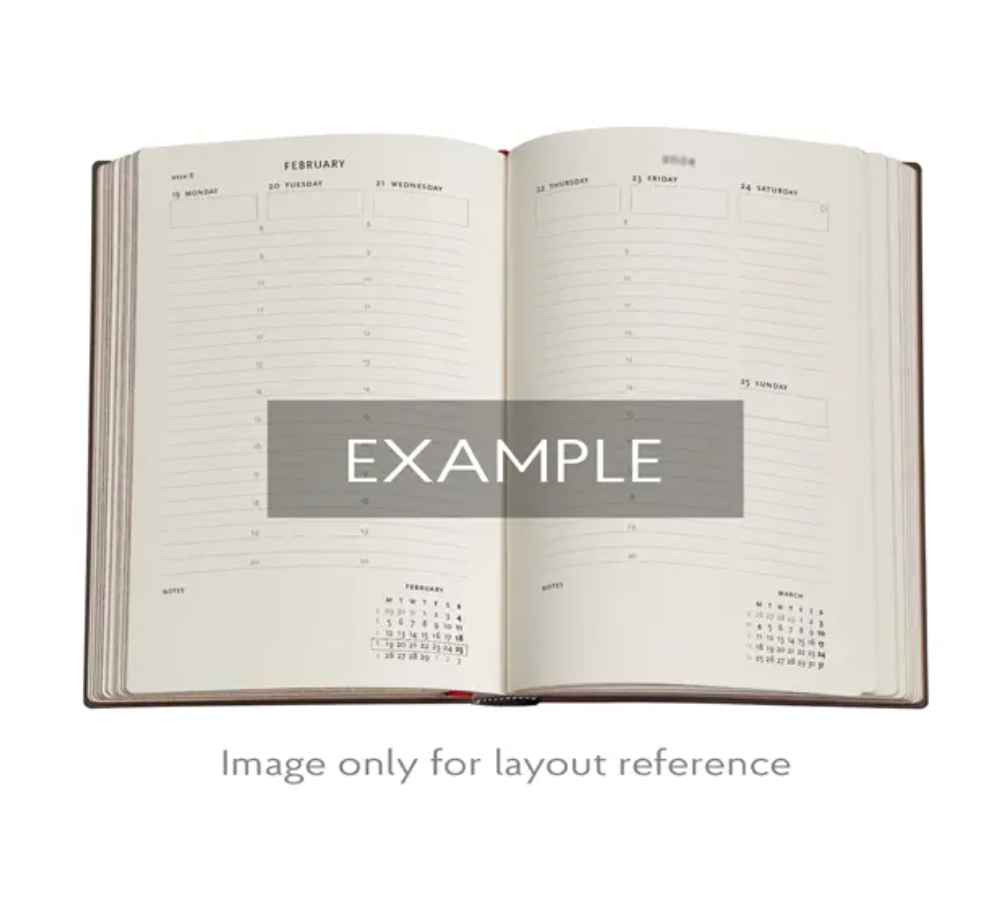2026 Monet's Chrysanthemums, Maxi, Vertical, Hardcover Weekly Diary