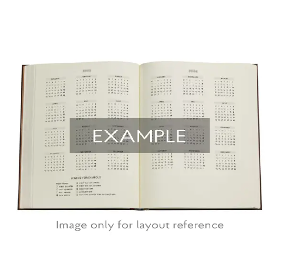 2026 The Orchard, Ultra, Day-at-a-Time, Hardcover Diary