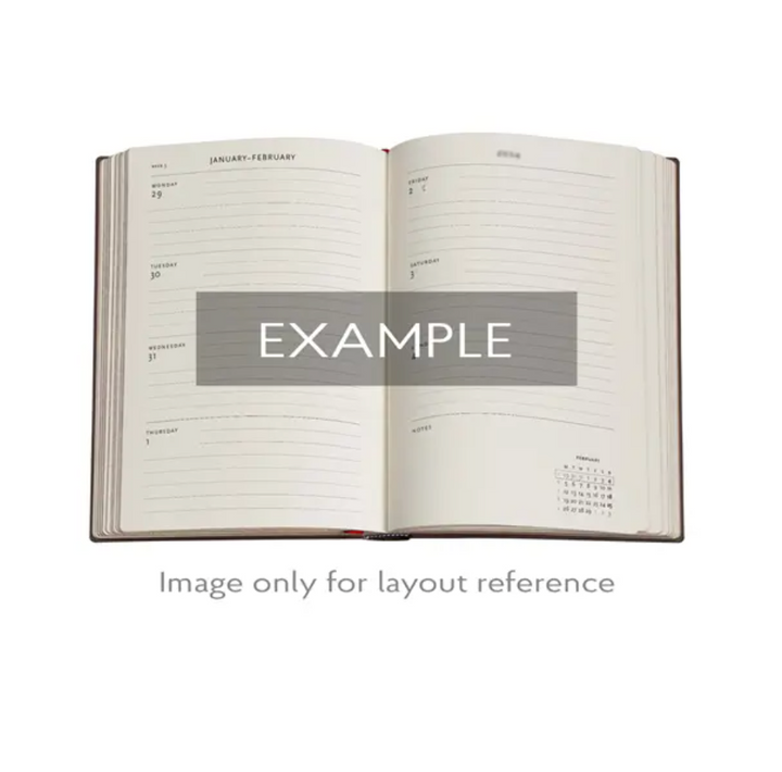 2026 Vault of the Milan Cathedral, Ultra, Horizontal, Hardcover Weekly Diary