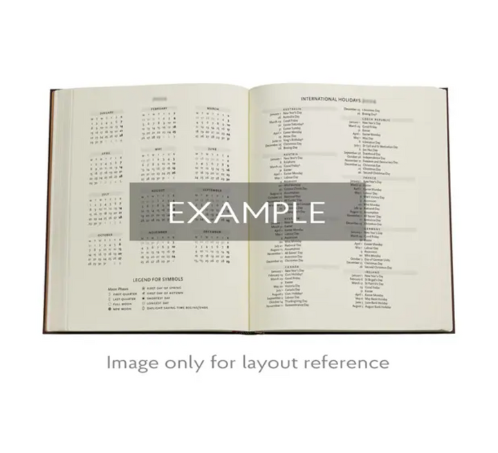 2026 Vault of the Milan Cathedral, Ultra, Horizontal, Hardcover Weekly Diary