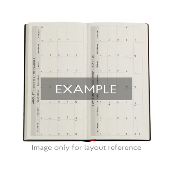 2026 Porto, Slim, Horizontal, Hardcover Weekly Diary