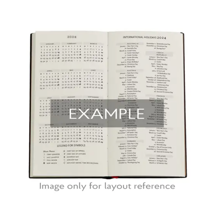 2026 Porto, Slim, Horizontal, Hardcover Weekly Diary