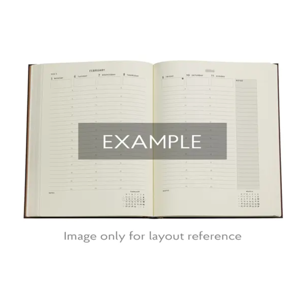 2026 Skybird, Ultra, Vertical, Flexi Weekly Diary