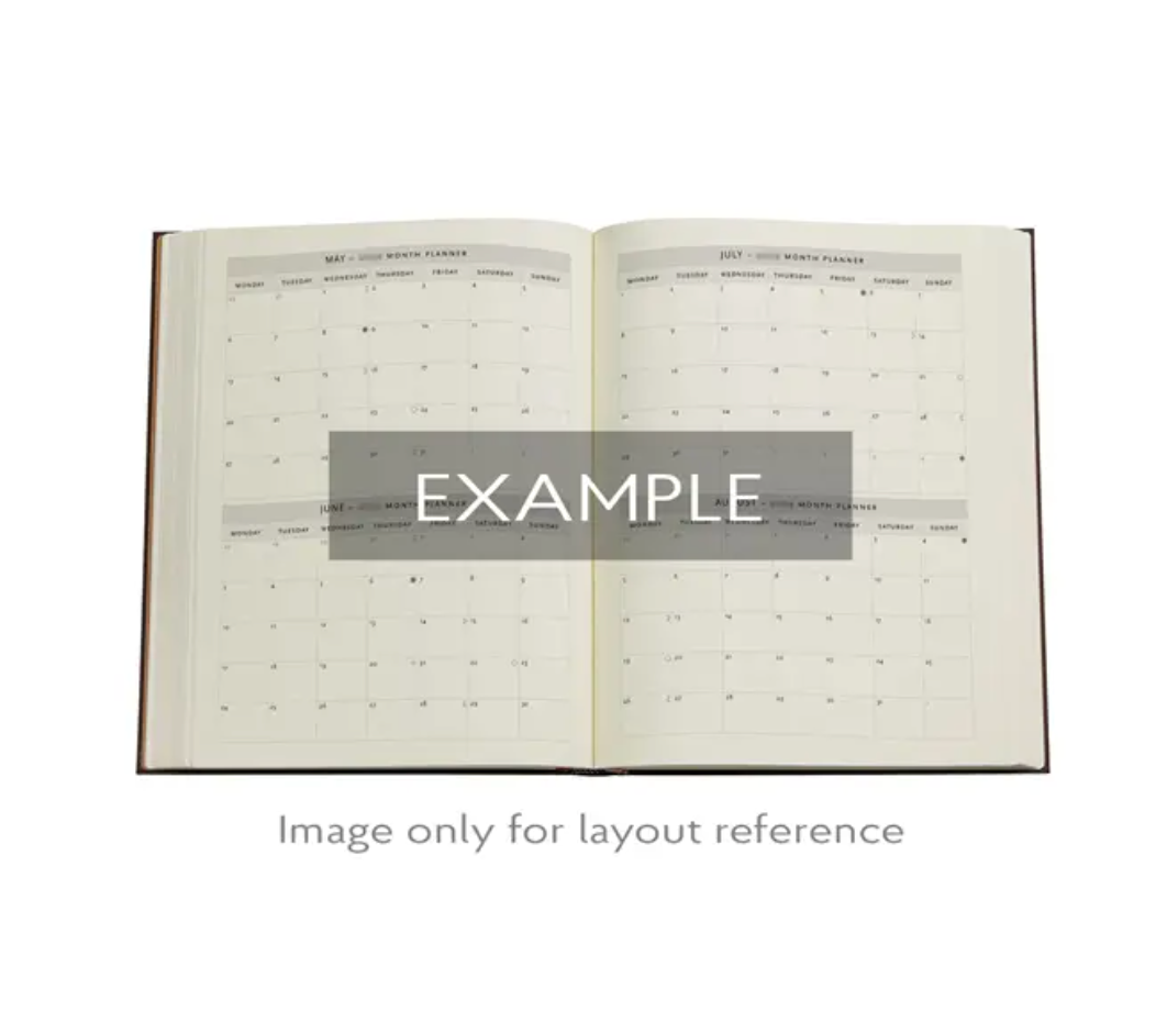 2026 Skybird, Ultra, Vertical, Flexi Weekly Diary