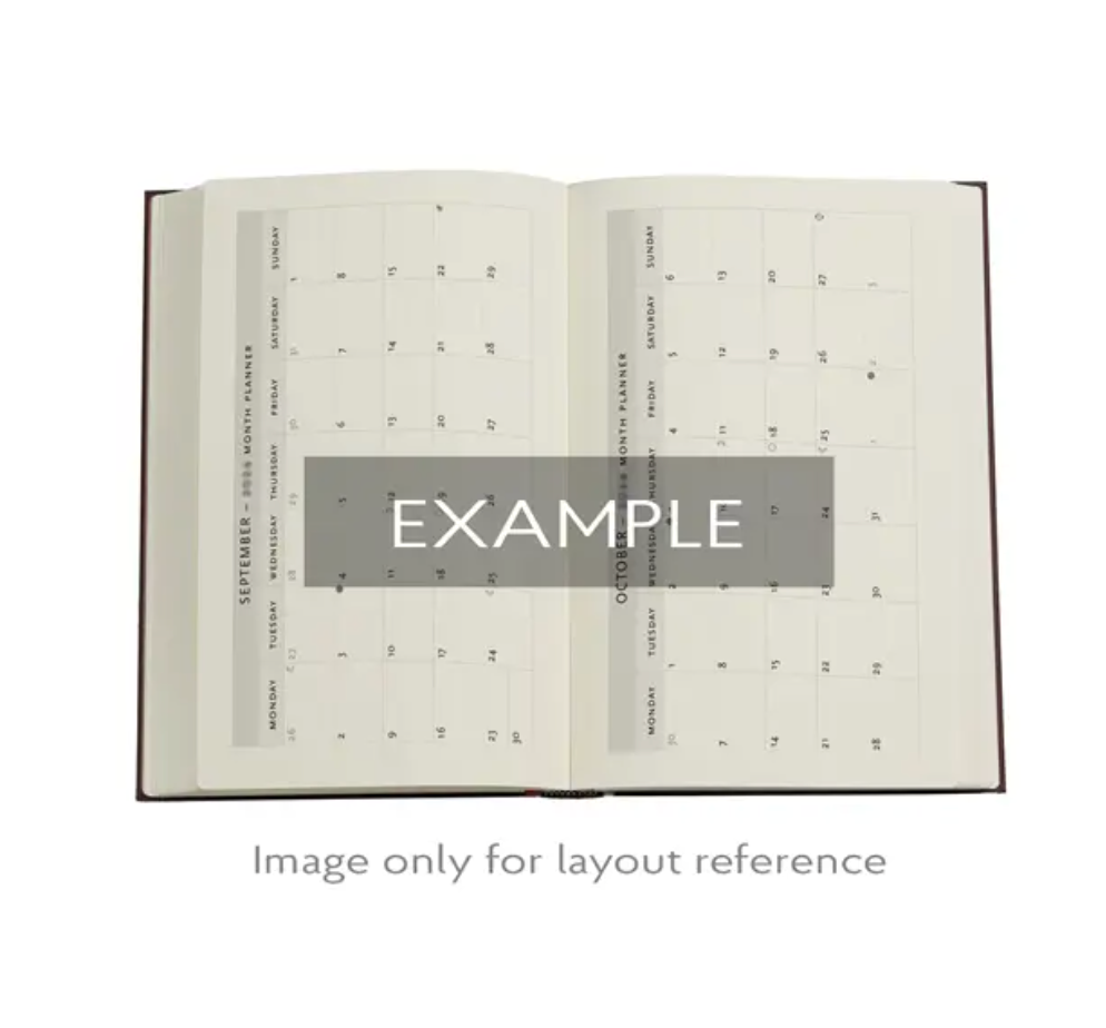 2026 Morris Windrush, Midi, Horizontal, Flexi Weekly Diary