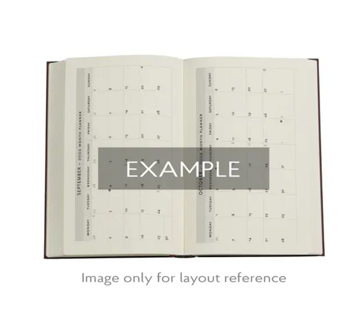 2026 Morris Windrush, Midi, Horizontal, Flexi Weekly Diary