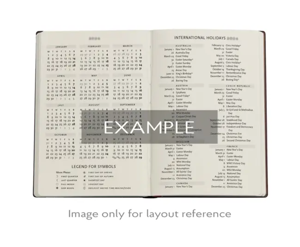 2026 Morris Windrush, Midi, Horizontal, Flexi Weekly Diary