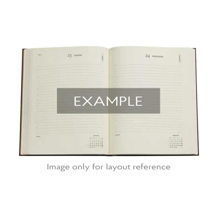 2026 Fiammetta, Ultra, Day-at-a-Time, Flexi Diary